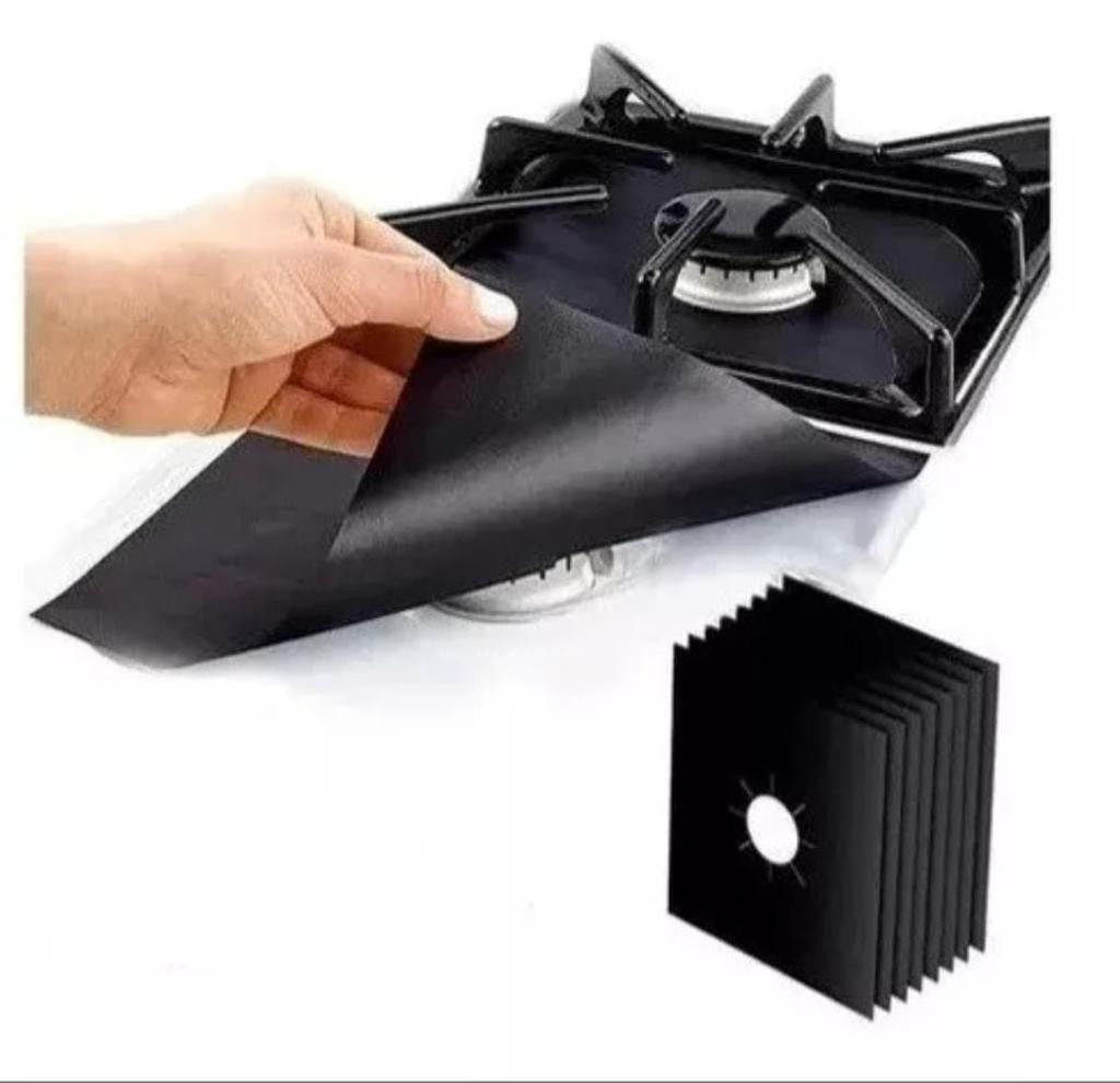 Protector de estufa para la grasa x 4