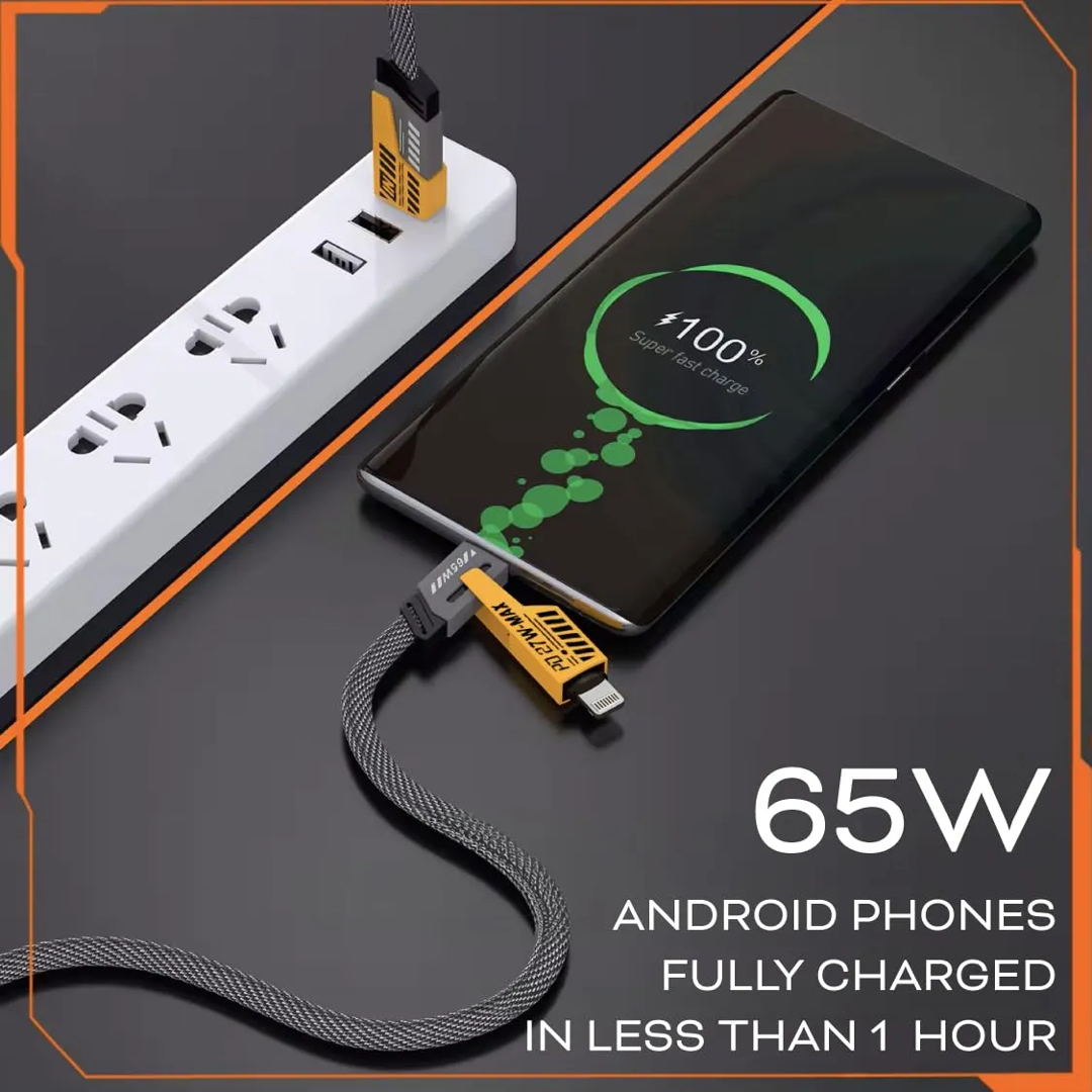 Cable De Carga 4 En 1