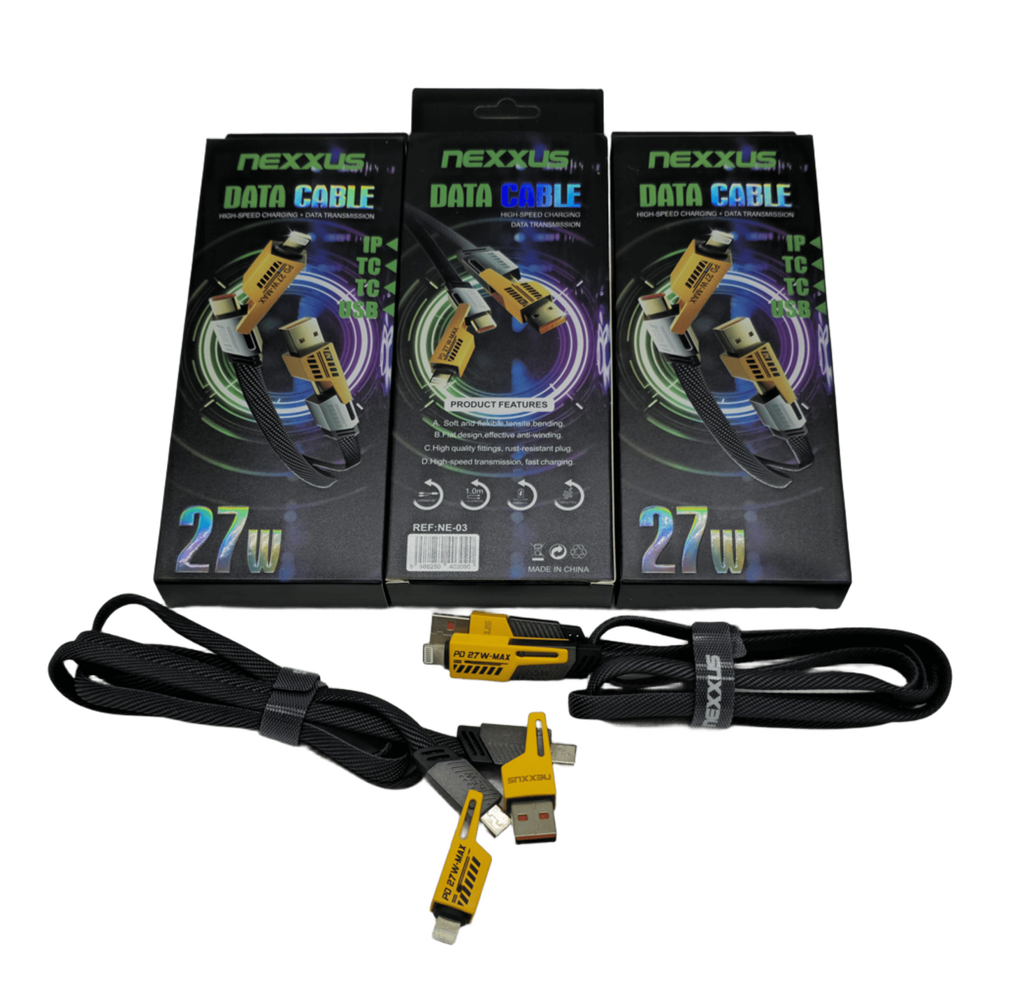 Cable De Carga 4 En 1