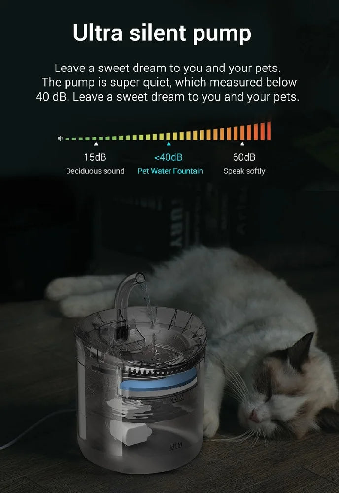 FUENTE O BEBEDERO PARA MASCOTAS AUTOMATICO