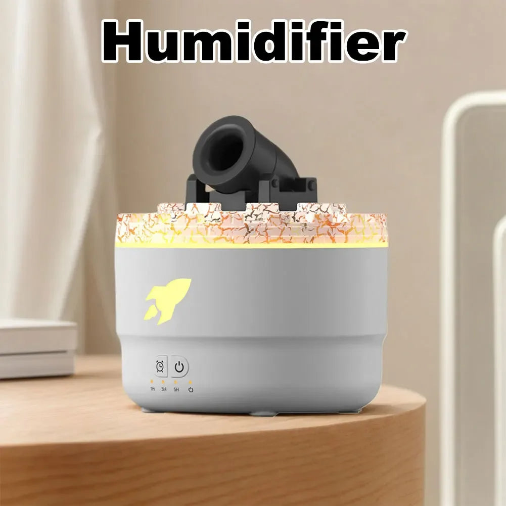 HUMIDIFICADOR DIFUSOR DE LAVA CAÑON DE ARO