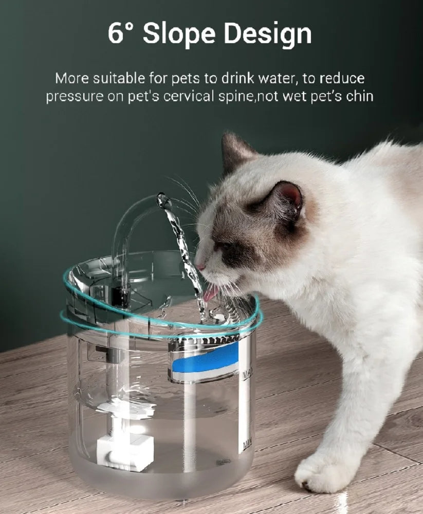 FUENTE O BEBEDERO PARA MASCOTAS AUTOMATICO